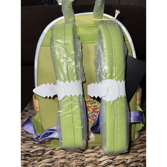 Loungefly Disney Pixar Up Carl & Ellie Mailbox Mini Backpack Wallet - Picture 4 of 11
